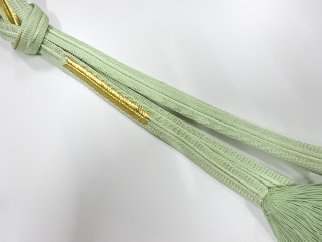 正絹　撚り房　手組帯締め